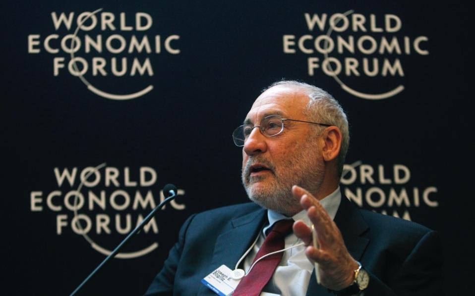 Joseph Stiglitz discusses ‘value crisis’ at Davos, Greek crisis